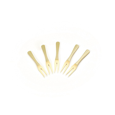 Forchette mini en bambou 90mm 12x30pcs