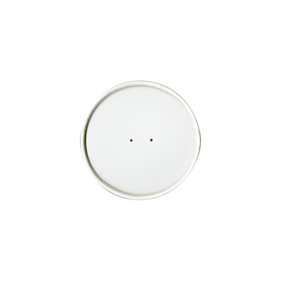Couvercle en carton ventilé blanc pour cont 300/360cc 500p