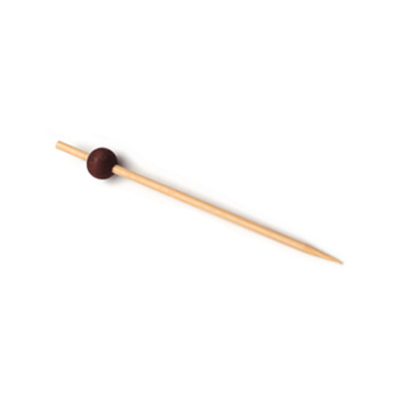 Prikker Bamboe Zwarte Bol 12cm