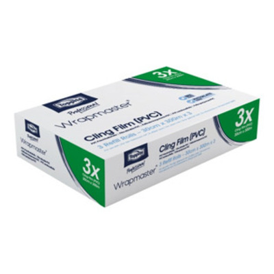 Wrapmaster Refill Pvc Film 30cmx300m 7mµ 3st
