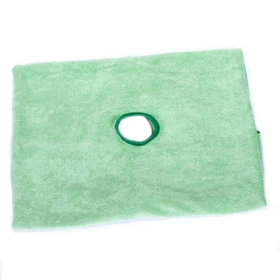 Microvezeldweil Greenspeed met gat - 70 x 53 cm - GROEN