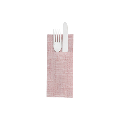Bestekservet - 33 x 40 cm - 14 x 50 stuks - BORDEAUX