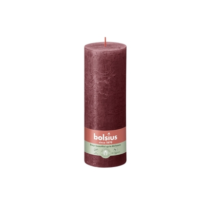 Rustic Pillar Candle 68x190mm