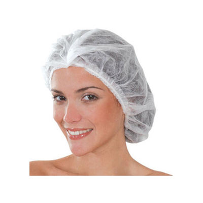 Mopcap Non-Woven With Flap 10x100pcs - BLUE