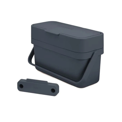 VB 003161 Inbouwafvalemmer 4l grafiet 29,6x12,7x18,1cm