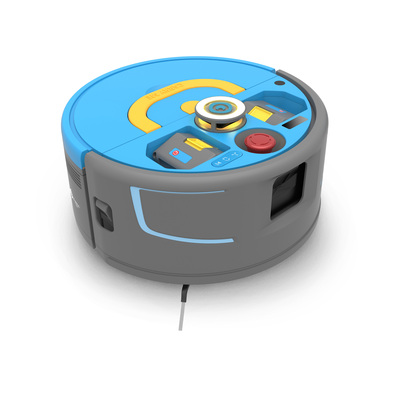 Stofzuigrobot Co-botic 1900 Drop & Go met batterijen i-power 8.7, lader en AAA batterijen - inclusief recupel