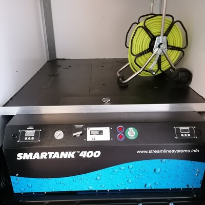 SystèmeTelewash 400L avec RODI + remorque