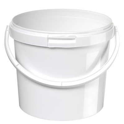 Bucket with handle - 10,7 l - WHITE