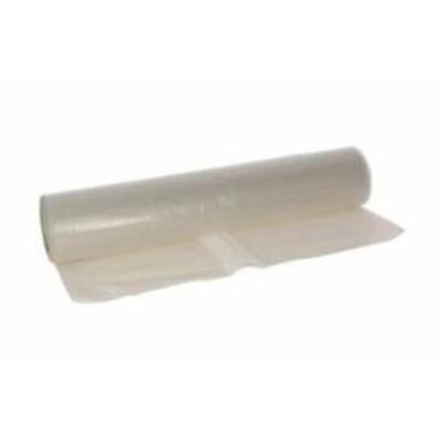 LD zak - 60 x 80 cm - T55 - 60 l - TRANSPARANT - rol 25 stuks