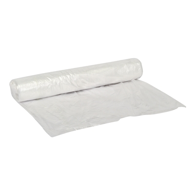 HD zak - 50 x 55 cm - T10 - 25 l - TRANSPARANT - rol 50 stuks