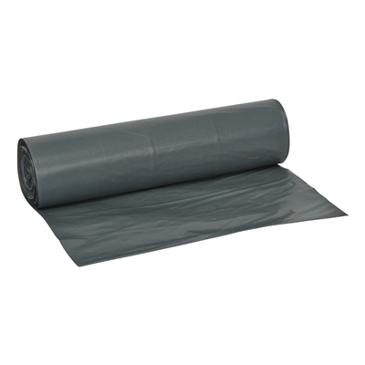 LD zak - 60 x 80 cm - T55 - 60 l - GRIJS - rol 25 stuks