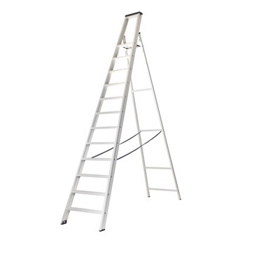 Industrietrap enkel - 11 + 1 treden - 3,00 m - 20 kg