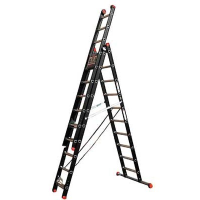 Reformladder Mounter 2-delig - 2 x 14 treden - 3,93/6,79 m - 18,4 kg