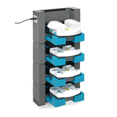 I-Stack wall charger I-mop voor 4 batterij sets (laders niet inbegrepen)