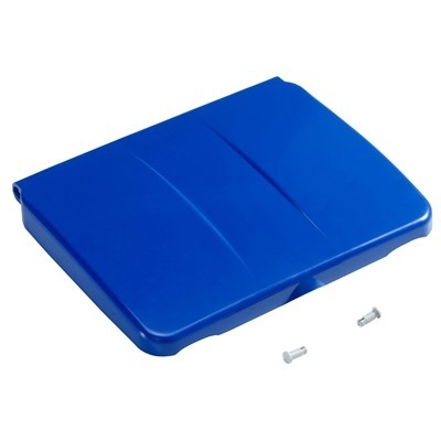Deksel met werkplanhouder - BLAUW