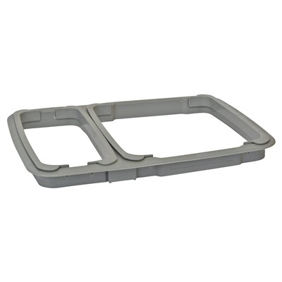 Click-in adapter for single bag holder - 1/3-2/3 ratio