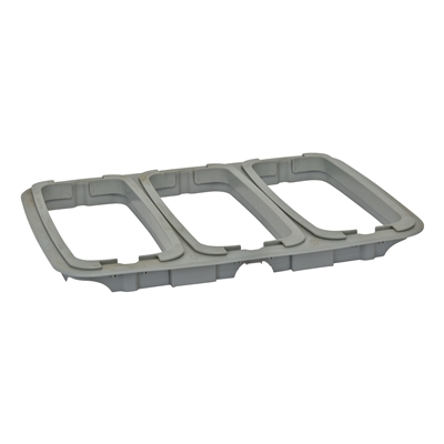 Adaptateur Click-in pour porte-sac simple - répartition 1/3-1/3 - 1/3