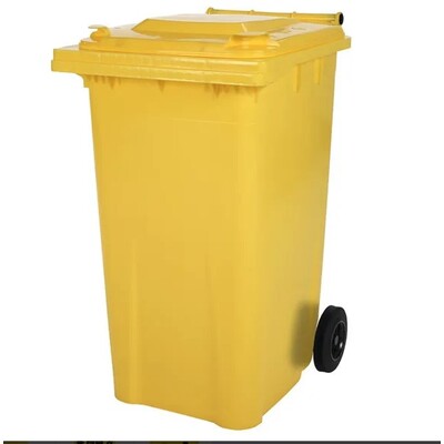 Mini container 240L GEEL