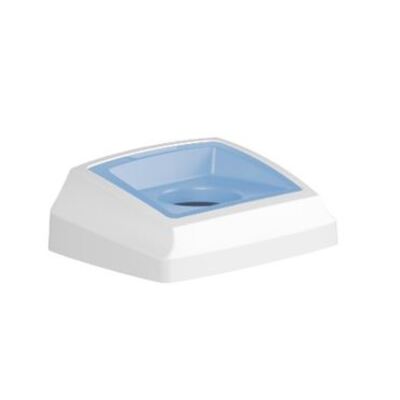 Couvercle pour Bomabin Select Fit - 50 l - BLANC/BLUE - ouverture ronde du récipient