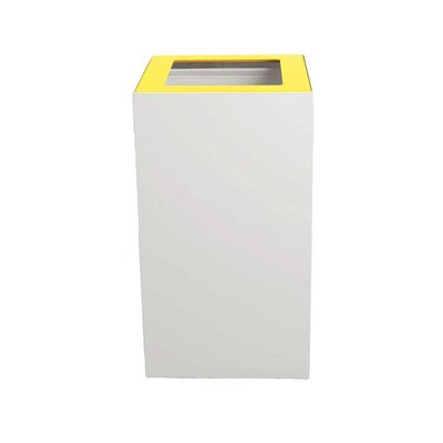 Bomabin Select Modus - 90 l - WIT - deksel GEEL