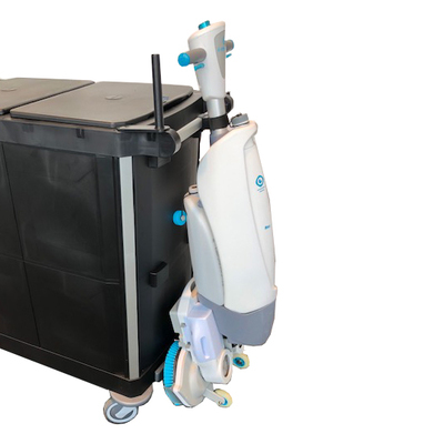 Greenspeed C-Shuttle i-mop platform met velcro band - metaal - GRIJS