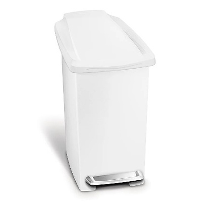 Pedal bin - 10 l - WHITE