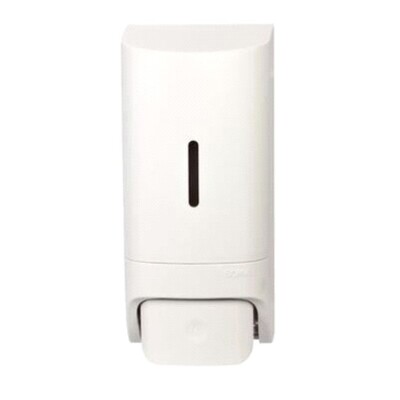 Admire navulbare handzeepdispenser voor vloeibare zeep - 1000 ml - WIT