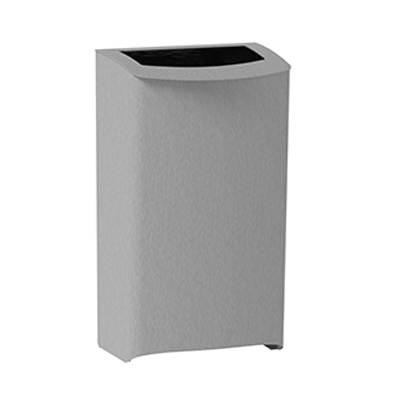 Admire afval-papierbak - 43 l - RVS