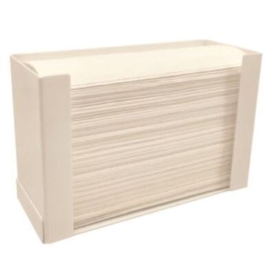 table disp hand towels WHITE