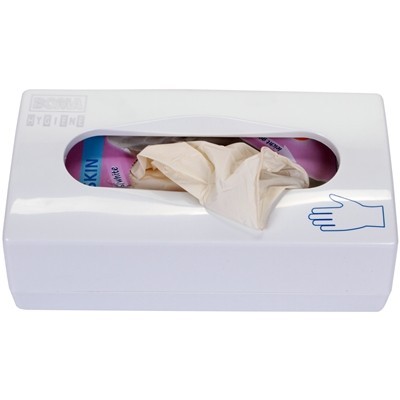 Dispenser voor wegwerphandschoenen en facial tissue