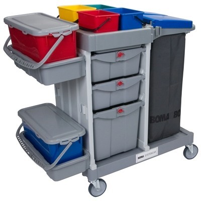 SystemCar 1054 L Top-Down - met afsluitbare lades