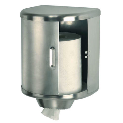 Midiroldispenser rvs met schui