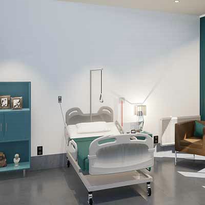 Interieur bewonerskamer