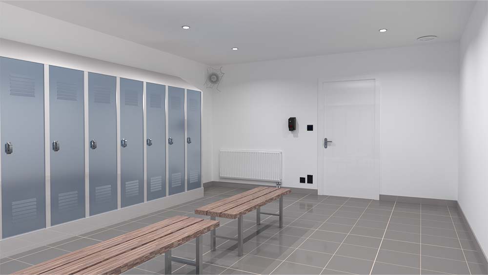 Everything you need for hygienic changing rooms