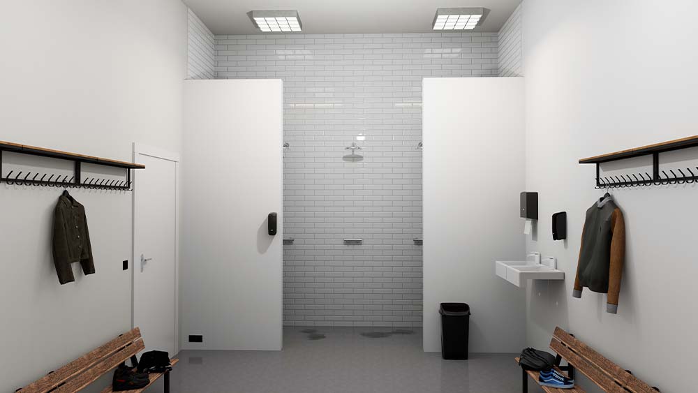 Alles voor een schone kleedkamer