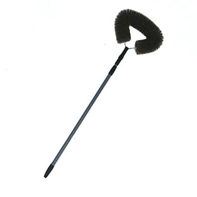 113150: Kobbenjager paardenhaar met telescopische steel - 2 x 75 cm