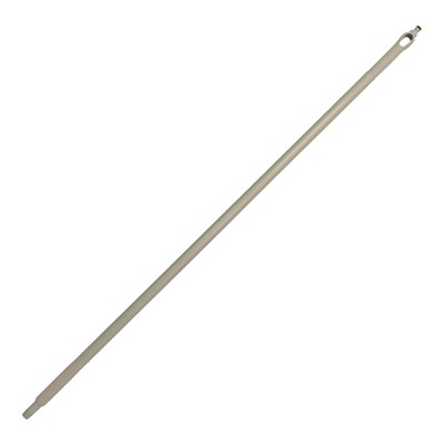 118252: Kunststof steel met waterdoorvoer  - 150 cm - GRIJS