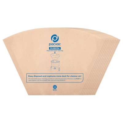 125411: Stofzak Pacvac Velo NEW - pak 10 stuks
