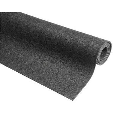 190731: Rubber ondermat 10 mm - afsnijding per lopende meter, rolbreedte 1,25 m