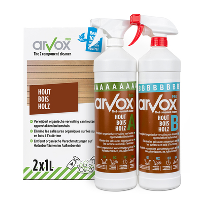 210295: Arvox Pro Hout - 2 x 1 l - Set