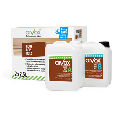210295: Arvox Pro Hout - 2 x 2,5 l - Set