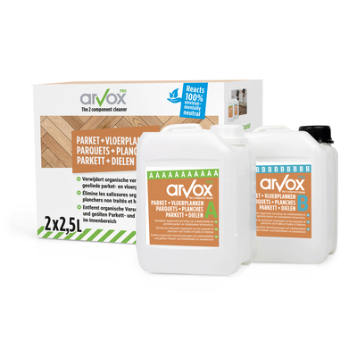 210295: Arvox Pro Parket + Vloerplanken - 2 x 2,5 l - Set