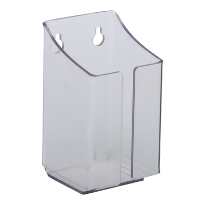 210108: Plexi wandhouder voor fles met pomp 500 ml