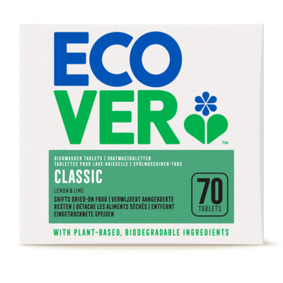 283414: Ecover Vaatwastabletten - 1,4 kg - 70 stuks