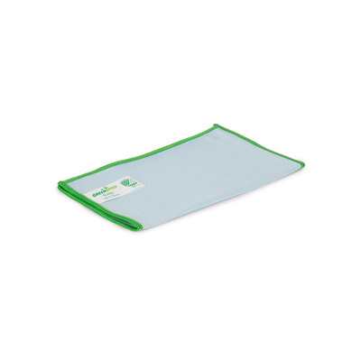 340366: Glas Microvezeldoek - 25 x 20 cm - BLAUW