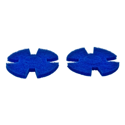 454317: Pad BLAUW voor I-Mop XXL - set van 2