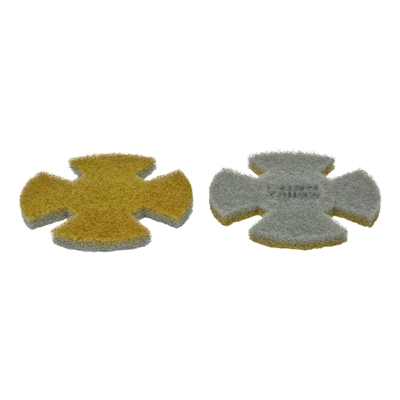 454305: I-MOP XXL Twister pads - set 2 stuks - GEEL