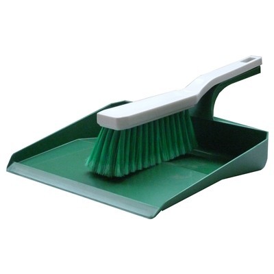 097050G: Handveger + vuilblik Boma - GROEN