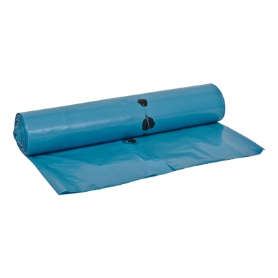 650381: HD zak - 58 x 100 cm - T23 - 75 l - BLAUW - rol 20 stuks