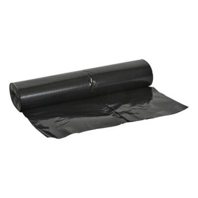 625346: LD zak - 80 x 85 cm - T30 - 100 l - ZWART - rol 25 stuks